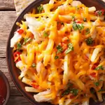 French Fries With Cheese - Large